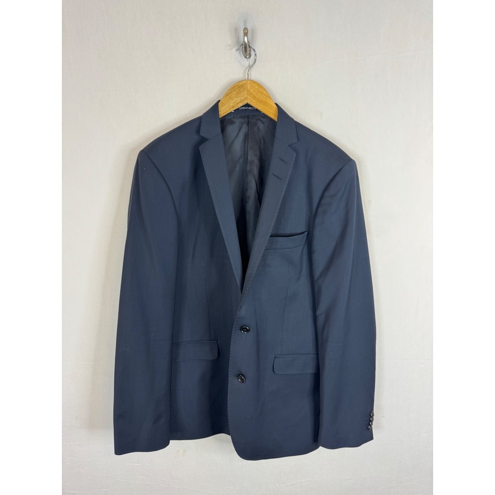 Tiger of Sweden Norden‎ Navy Blue Wool Blazer Lanificio Cerruti 1881 Mens 42R